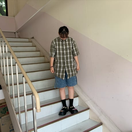 Carhartt 半袖チェックシャツ