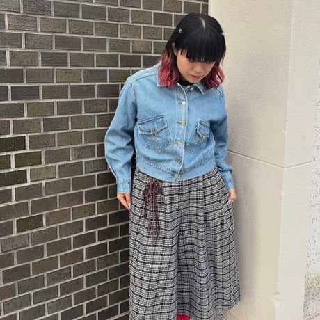 east west フック付きデニムジャケット