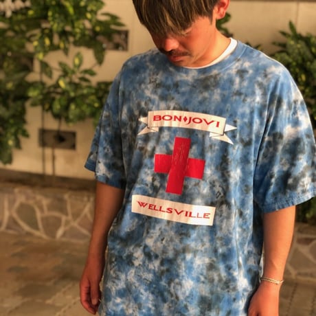 BON JOVIタイダイTシャツ XL