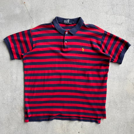 USA製　POLO ボーダーポロシャツ