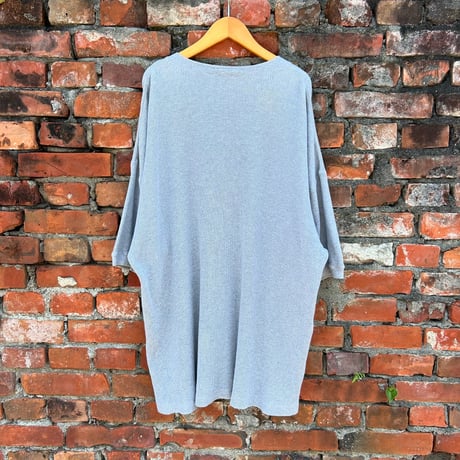 ヘンリーネック サーマル ミッキー刺繍 Tシャツ