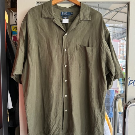 Ralph Lauren 半袖無地シャツ 〝CALDWELL〟XL