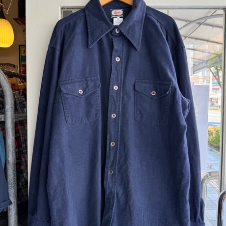 70's OSHKOSH長袖シャモアシャツ
