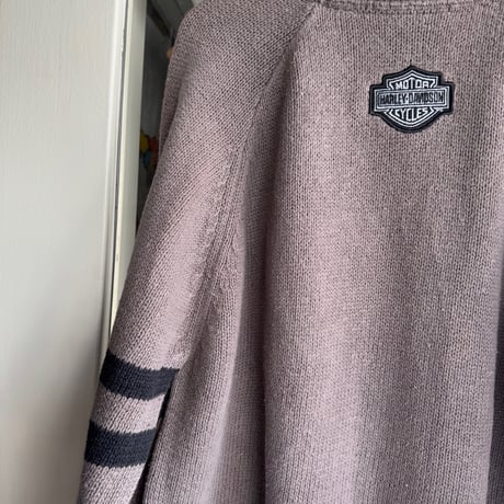 HARLEY DAVIDSON  コットンニットセーター
