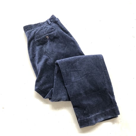 POLO RALPHLAUREN コーデュロイパンツW33×L30  ネイビー
