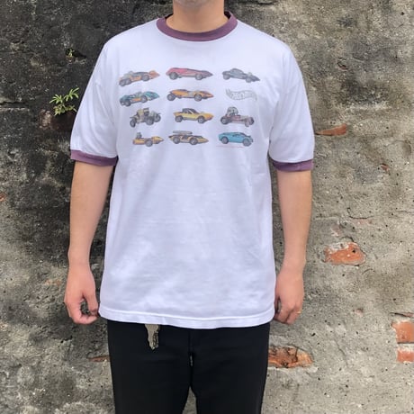 90's〜 USA製リンガーネックTシャツ  XL