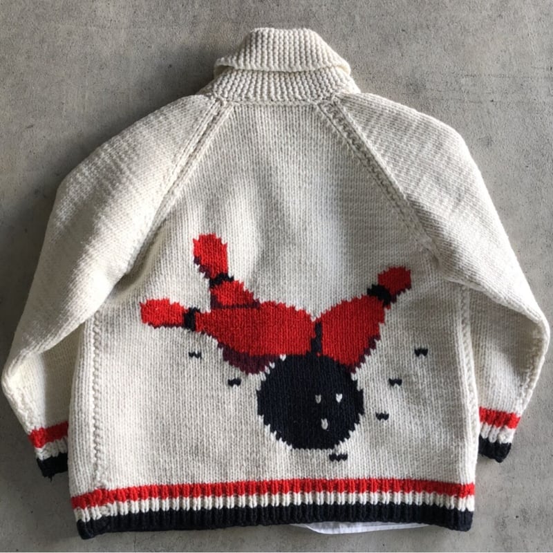 Vintage カウチンカーディガン ボーリング?ショールカラー | CUSTOM FEVER