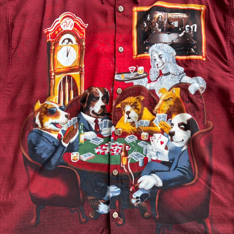 Big Dogs 両面グラフィックシャツ
