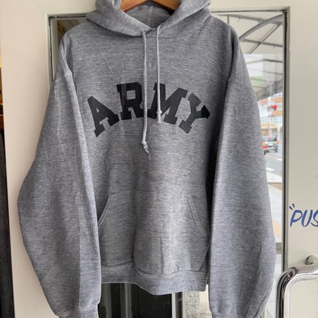 80's USA製RUSSELL ARMY フーディ