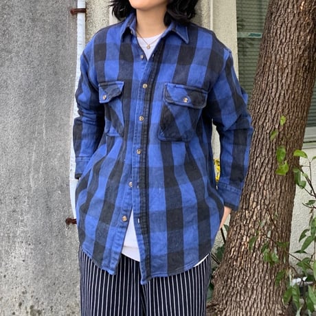 バッファローチェックネルシャツ
