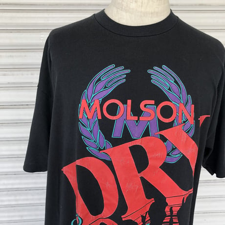 80's-90's MOLSON DRY BEER Tシャツ🍺