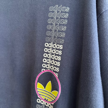 90's adidas プリントT XL