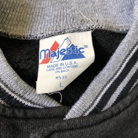 90'sUSA製スウェットスナップカーディガン