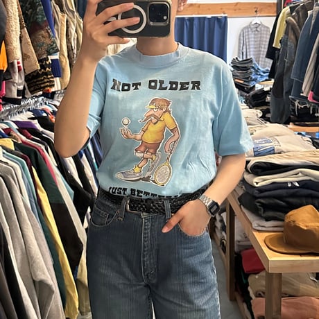 80s USA製 テニスTシャツ