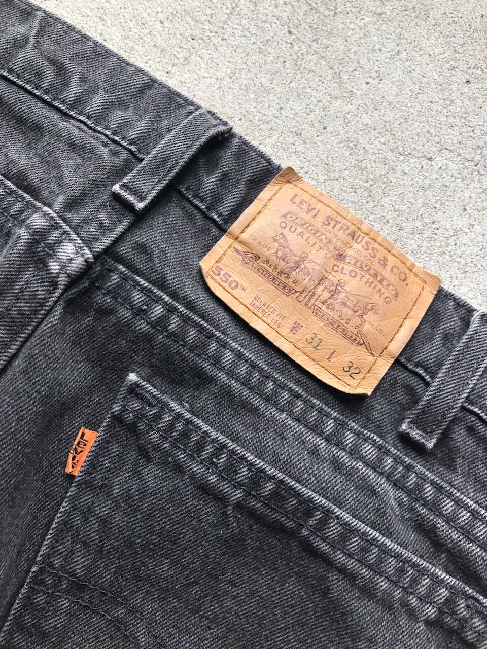 USA製 Levi's550 W31×L32 ブラック | CUSTOM FEVER USA製 Levi's550 W31×L32 ブラック | CUSTOM FEVER