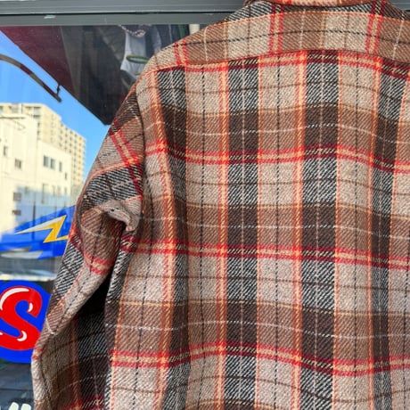 80's PENDLETON ウールシャツジャケット M