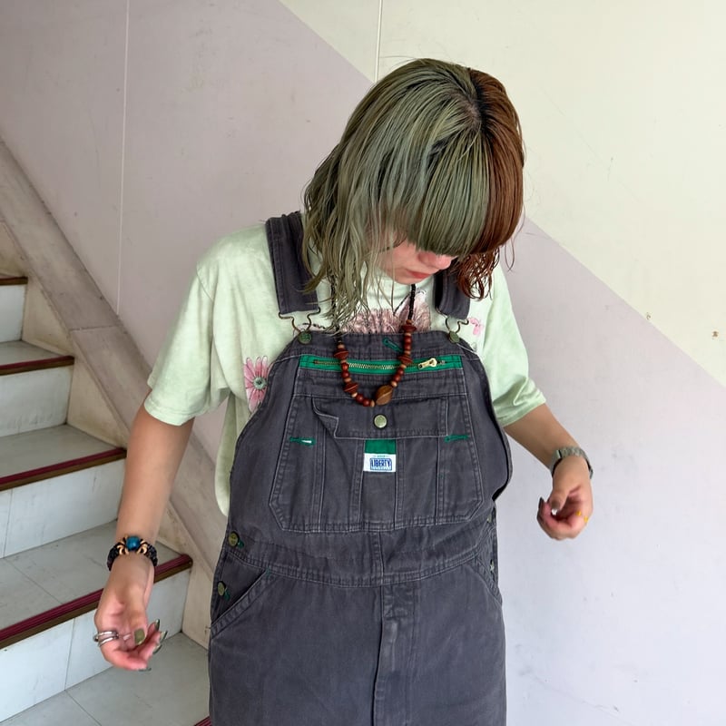 LIBERTY オーバーオール グレー | CUSTOM FEVER