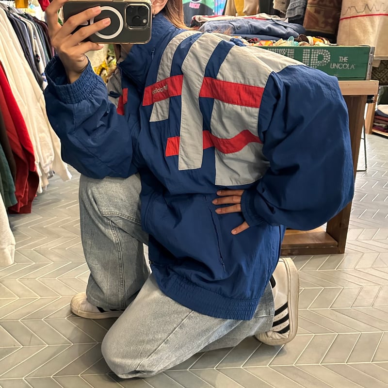 80s adidas ナイロンジャケット | CUSTOM FEVER 80s adidas ナイロンジャケット | CUSTOM FEVER
