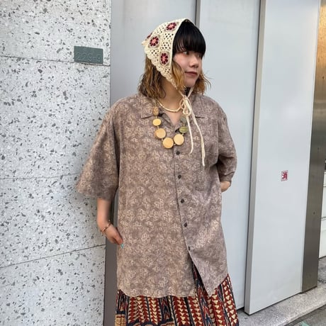 Eddie Bauer 総柄シャツ