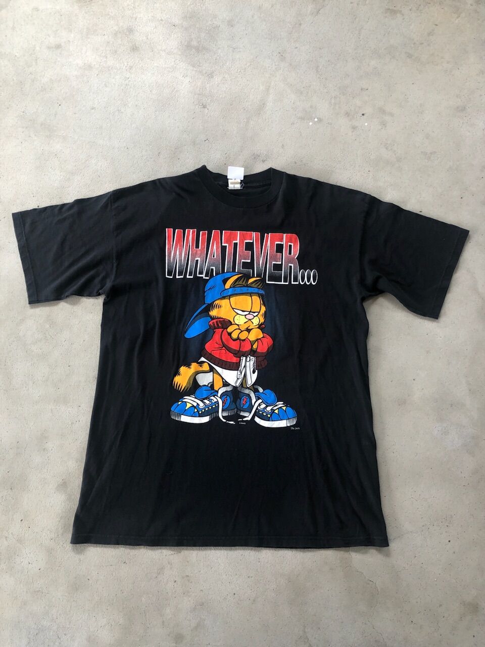 00's ガーフィールド プリントTシャツ XL | CUSTOM FEVER