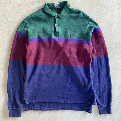 USA製POLOロングスリーブポロシャツ