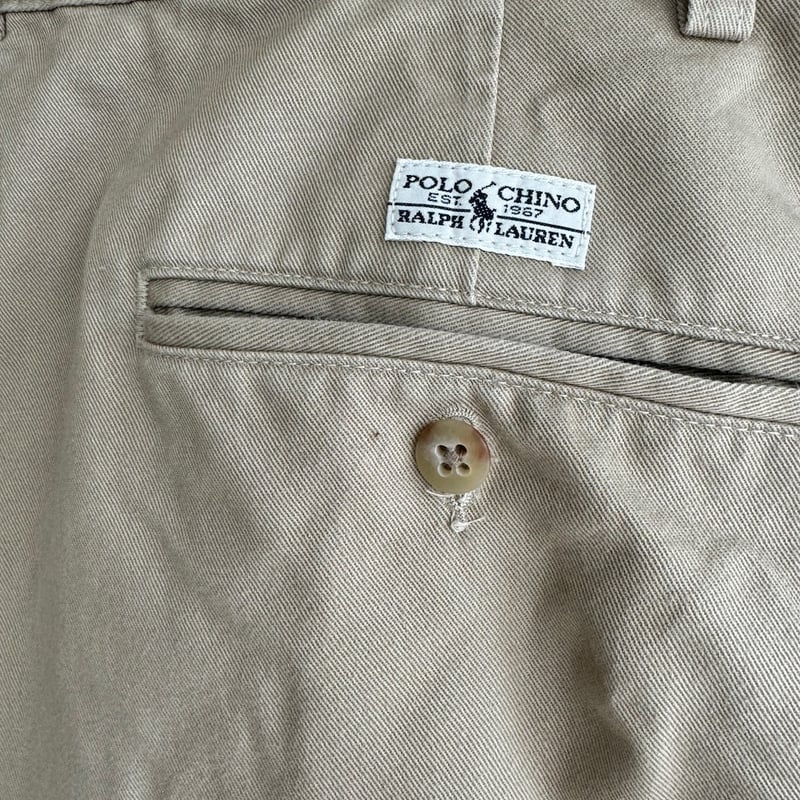 USA製 Polo by Ralph Lauren チノ W32×L34 | CUSTOM F USA製 Polo by Ralph Lauren チノ W32×L34 | CUSTOM F