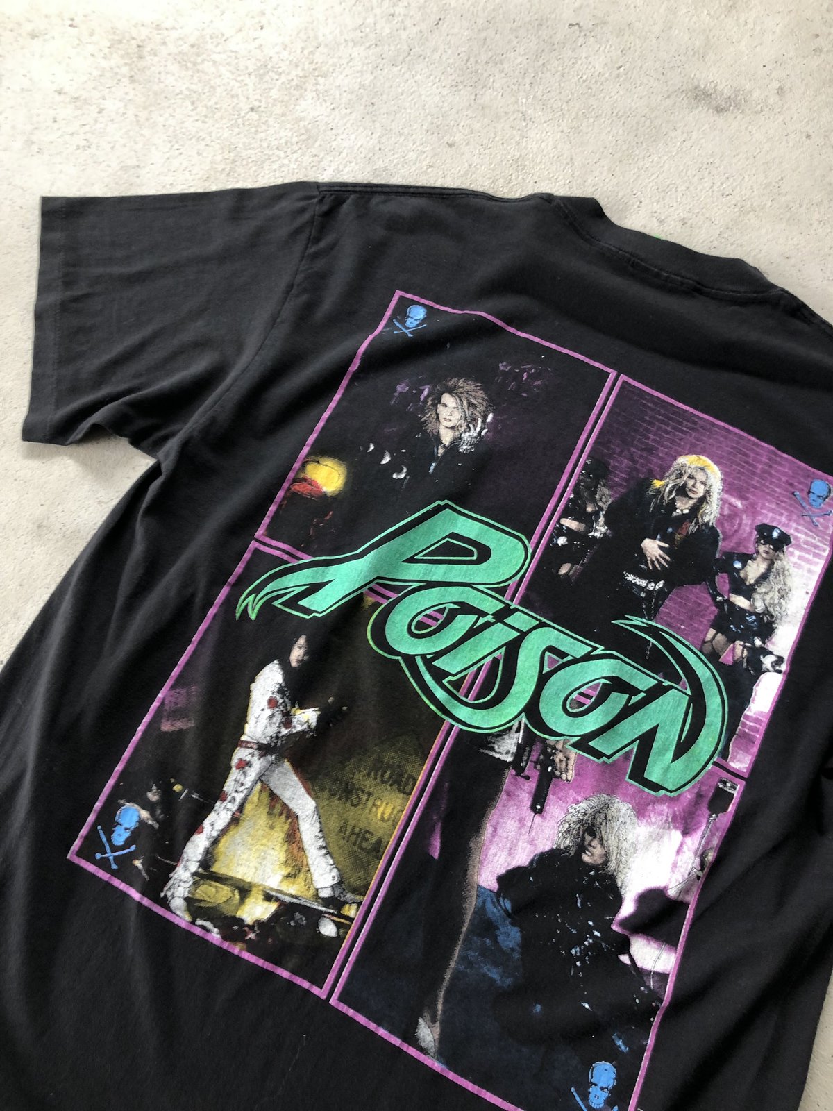 80's POISON バンドTシャツ XL | CUSTOM FEVER