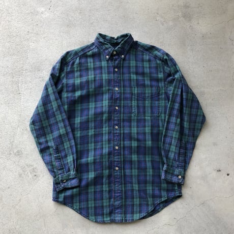 90's USA製 L.L.Bean チェックシャツ