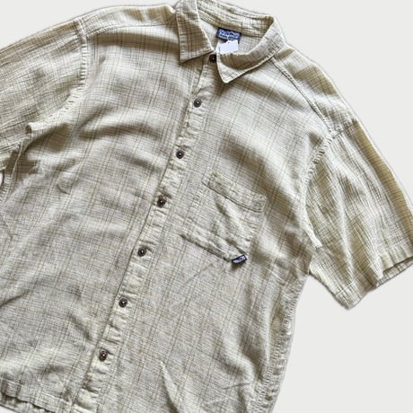 Patagonia半袖オーガニックコットンシャツ  M