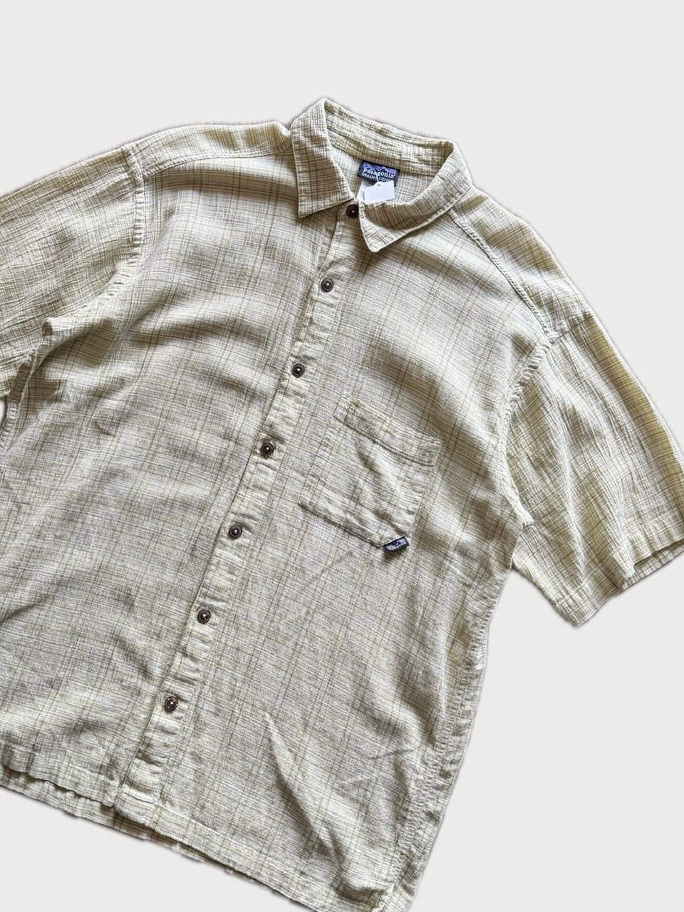 patagonia オーガニックコットン 半袖シャツ XL Patagonia半袖オーガニックコットンシャツ M | CUSTOM FEVER