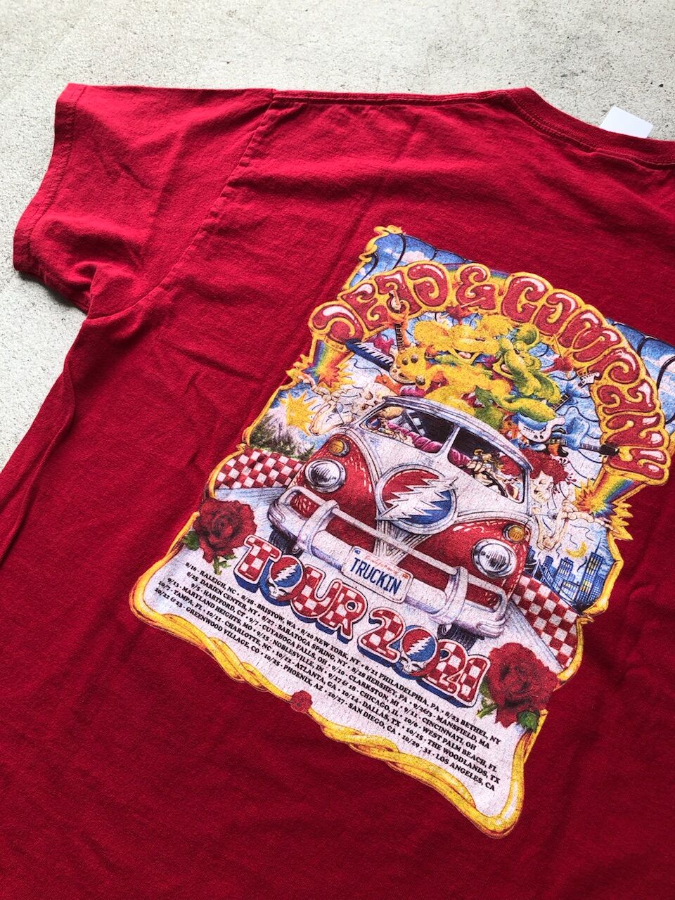 DEAD&COMPANY TOUR2021 Tシャツ | CUSTOM FEVER