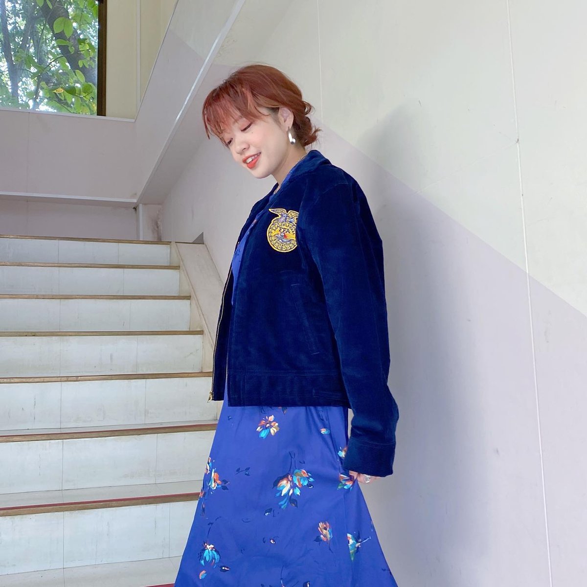 FFA ジャケット FFAジャケット|コーデュロイ|ネイビー - 古着屋グレープフルーツ