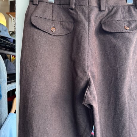 L.L.Bean ウールスラックス W34×L32