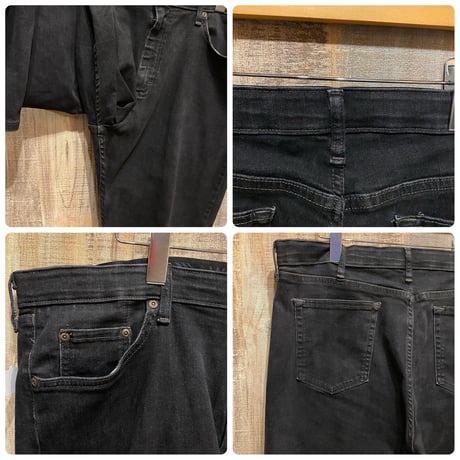 Wrangler ブラックデニムW36 L32