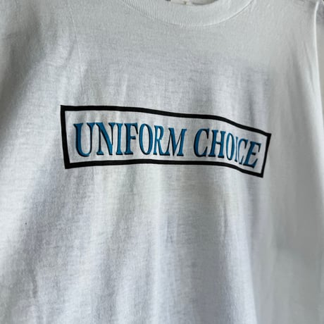80's UNIFORM CHOICE バンドTシャツ XL