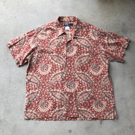 POLO by Ralph Lauren 総柄シャツ〝VINTAGE CAMP〟XL