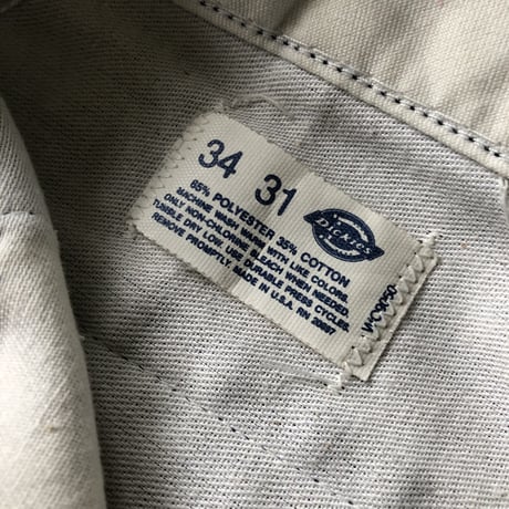 USA製 ディッキーズ ワークパンツW34 L31