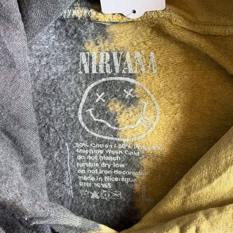 NIRVANA ツートンカラーパーカー