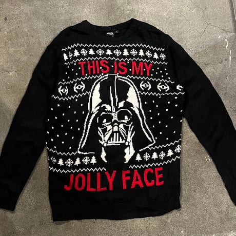 STAR WARS ダースベイダー　クリスマスニット