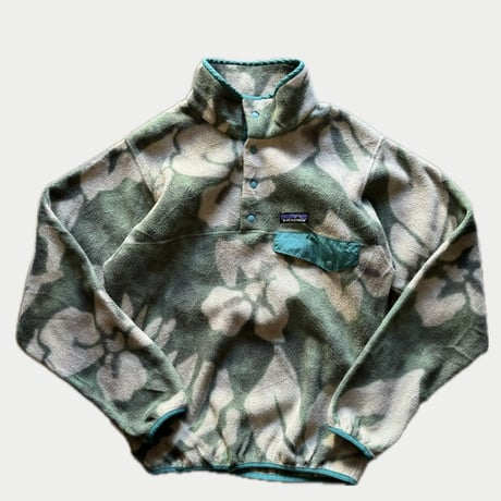 総柄PATAGONIA SYNCHILLA スナップT  XS
