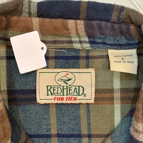 RED HEAD フランネルシャツ