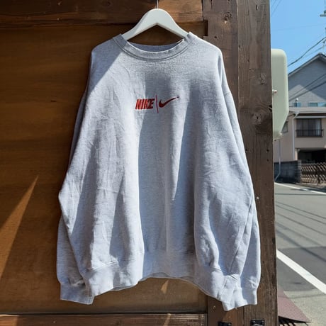 00s NIKE 刺繍スウェット