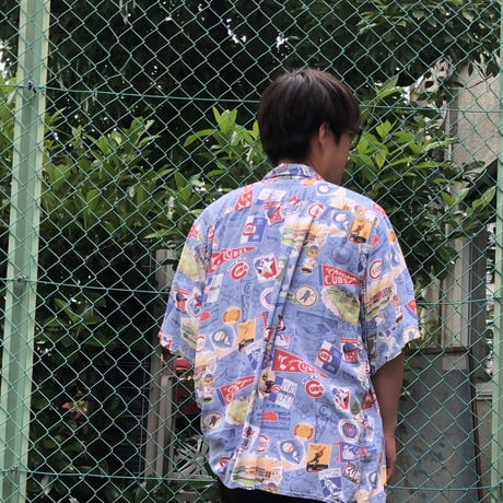 Reyn SPOONER⚾️ 総柄シャツ