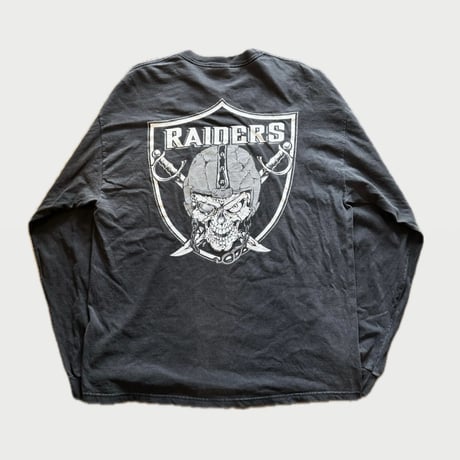 〜00's RAIDERS 袖プリントロンT