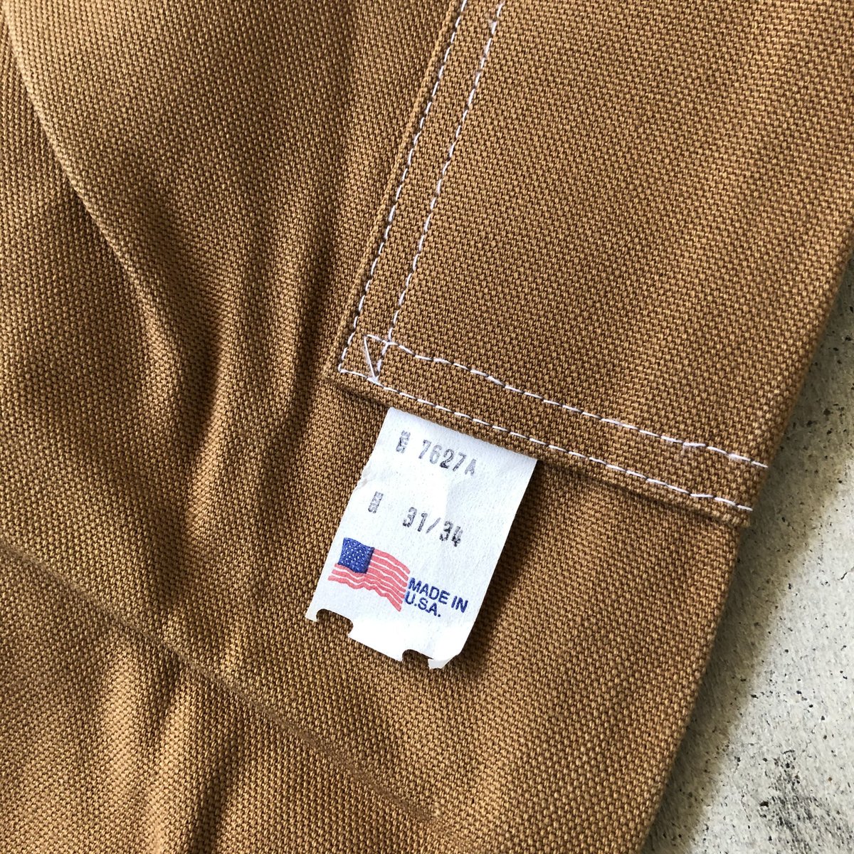 70s CARTER'S カーターズ ペインターパンツ ヴィンテージ ダック地 carter's - 古着 70年代 カーターズ Carter's 列車タグ ダック
