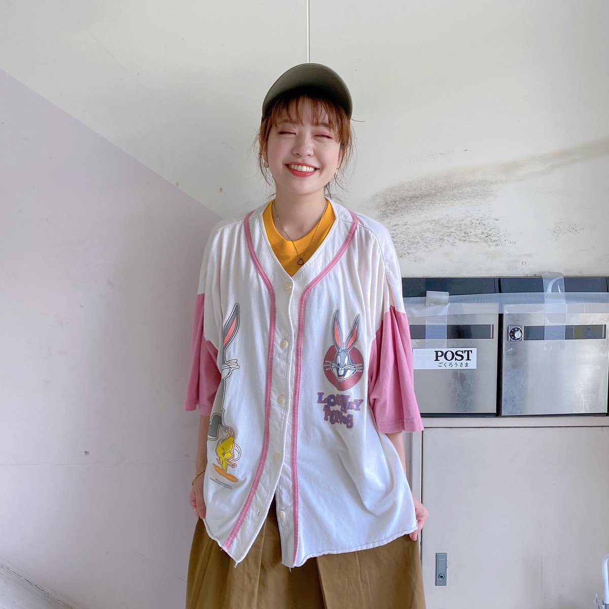 90年代ルーニーテューンズベースボールシャツ | CUSTOM FEVER