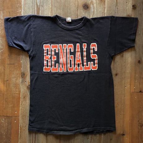 80年代チャンピオンカレッジTシャツ　黒　L