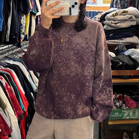 JERZEEZ ブリーチ加工スウェット