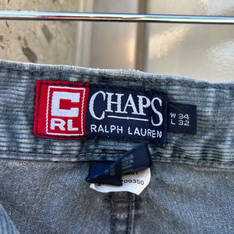 CHAPS 細畝コーデュロイ ペインターパンツ