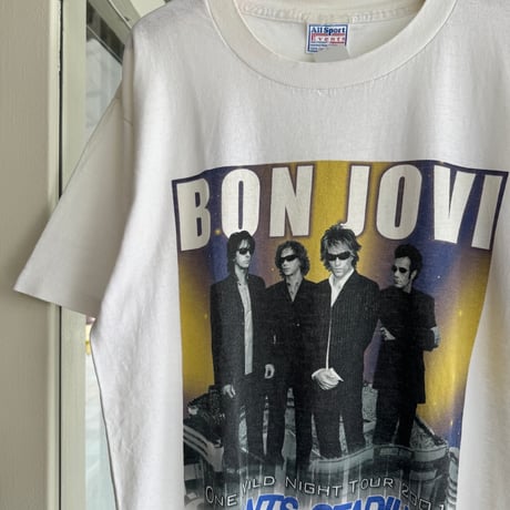 2001年 BON JOVI “One Wild Night Tour” Tシャツ